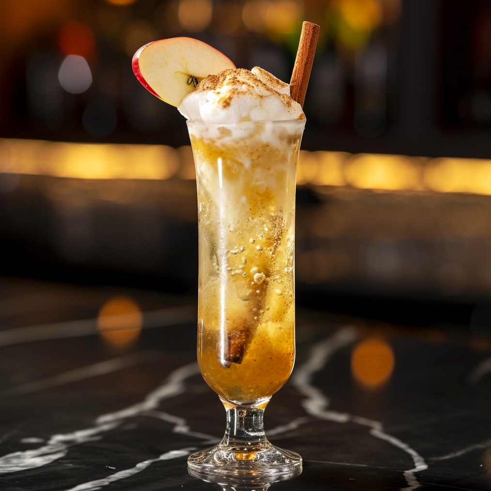 how to make a Apple Blow Fizz recipe