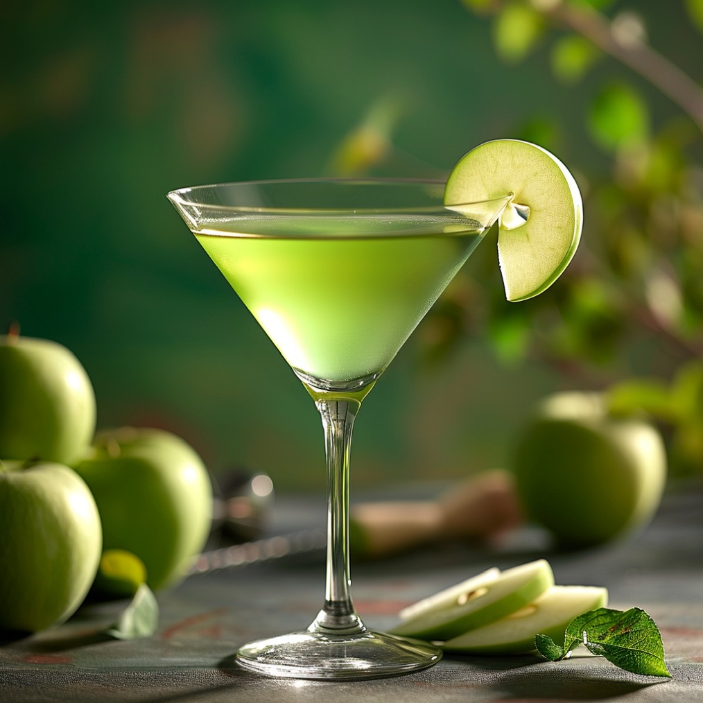 how to make a Apple Martini recipe