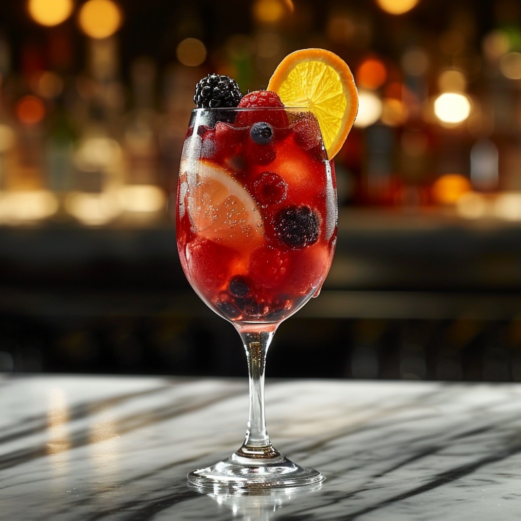 how to make a Berry Sangria recipe