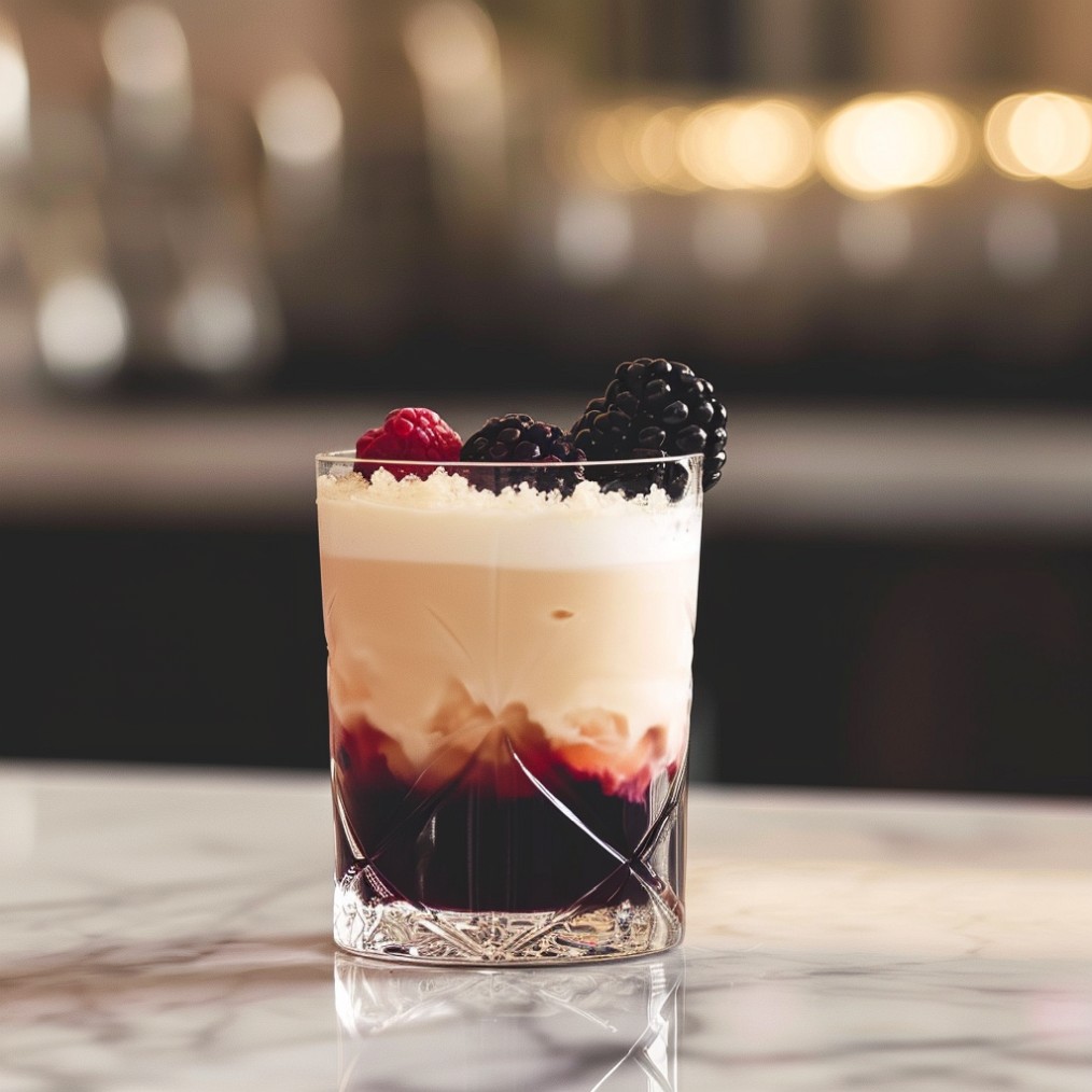 how to make a Berry White Russian recipe