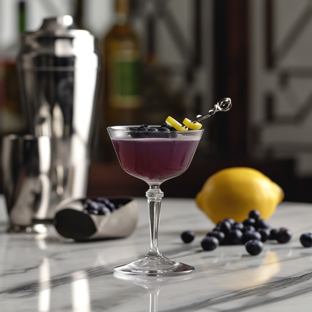 how to make a Blaberry Aviation recipe