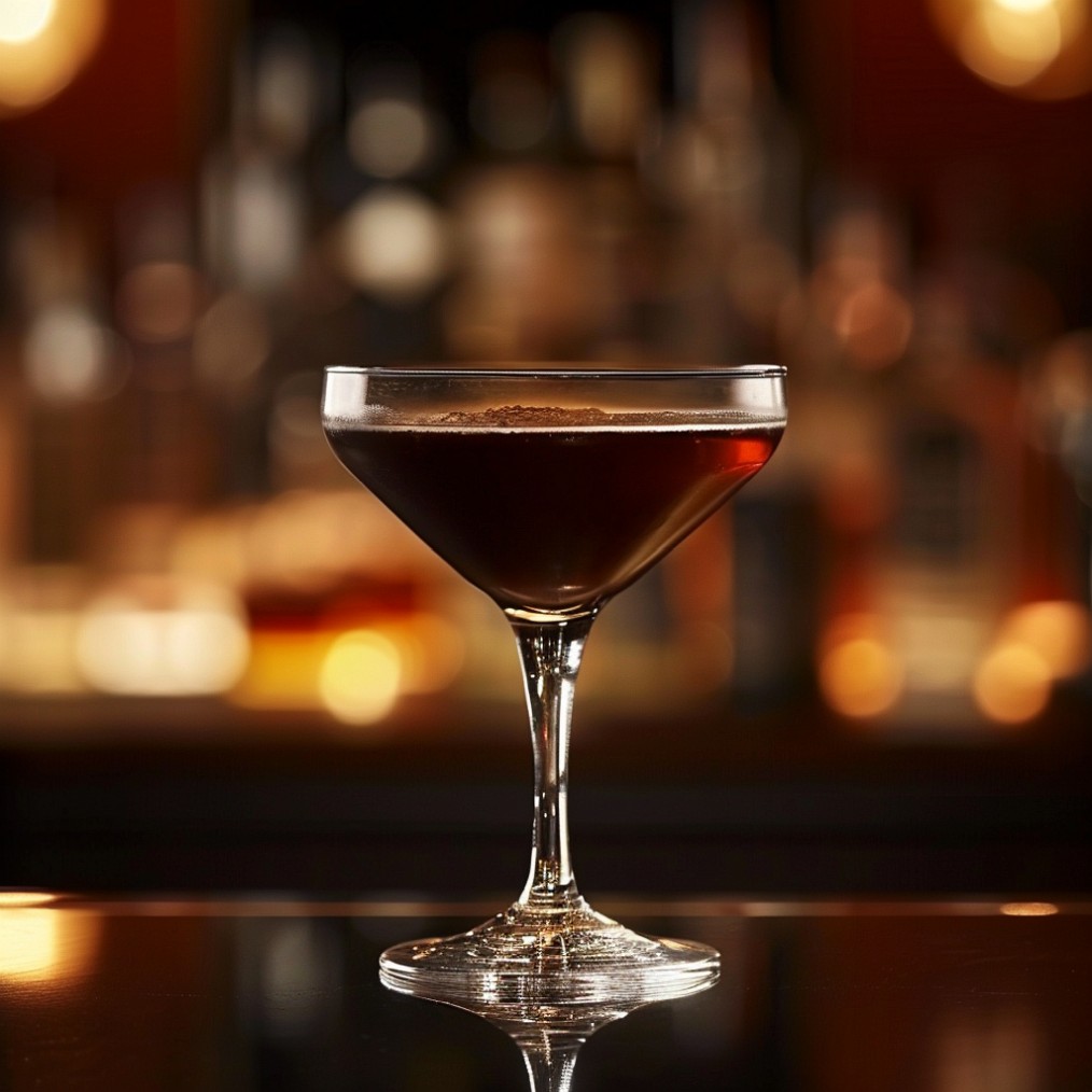 how to make a Black Manhattan recipe