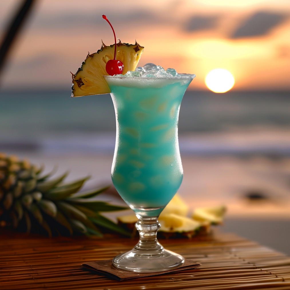 how to make a Blue Hawaii recipe