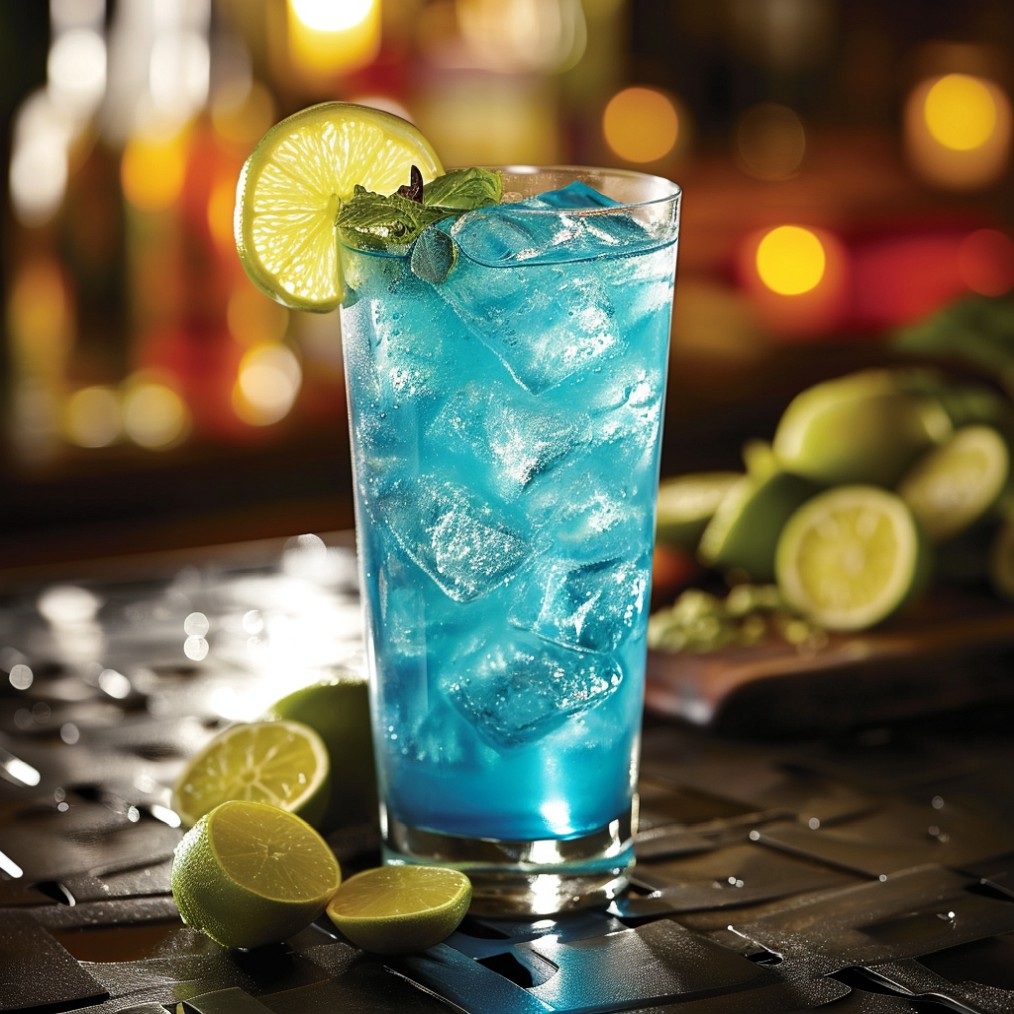 how to make a Blue Mule recipe