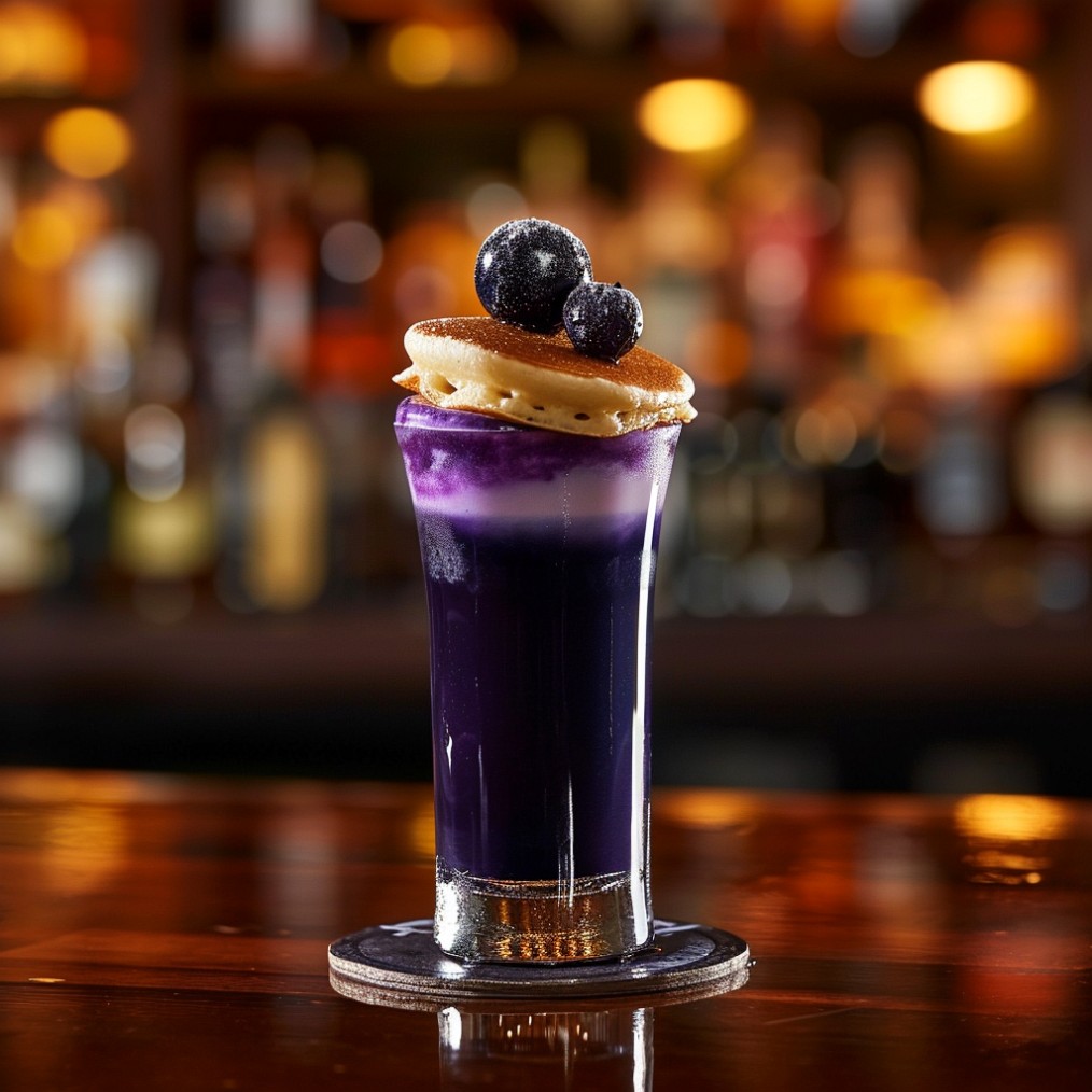 how to make a Blueberry Pancake Shot recipe