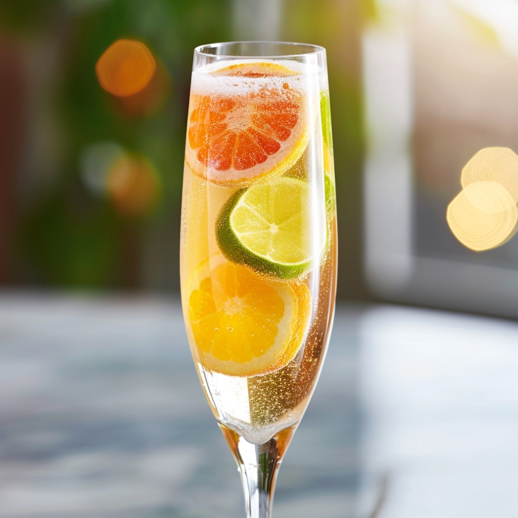 how to make a Champagne Punch recipe