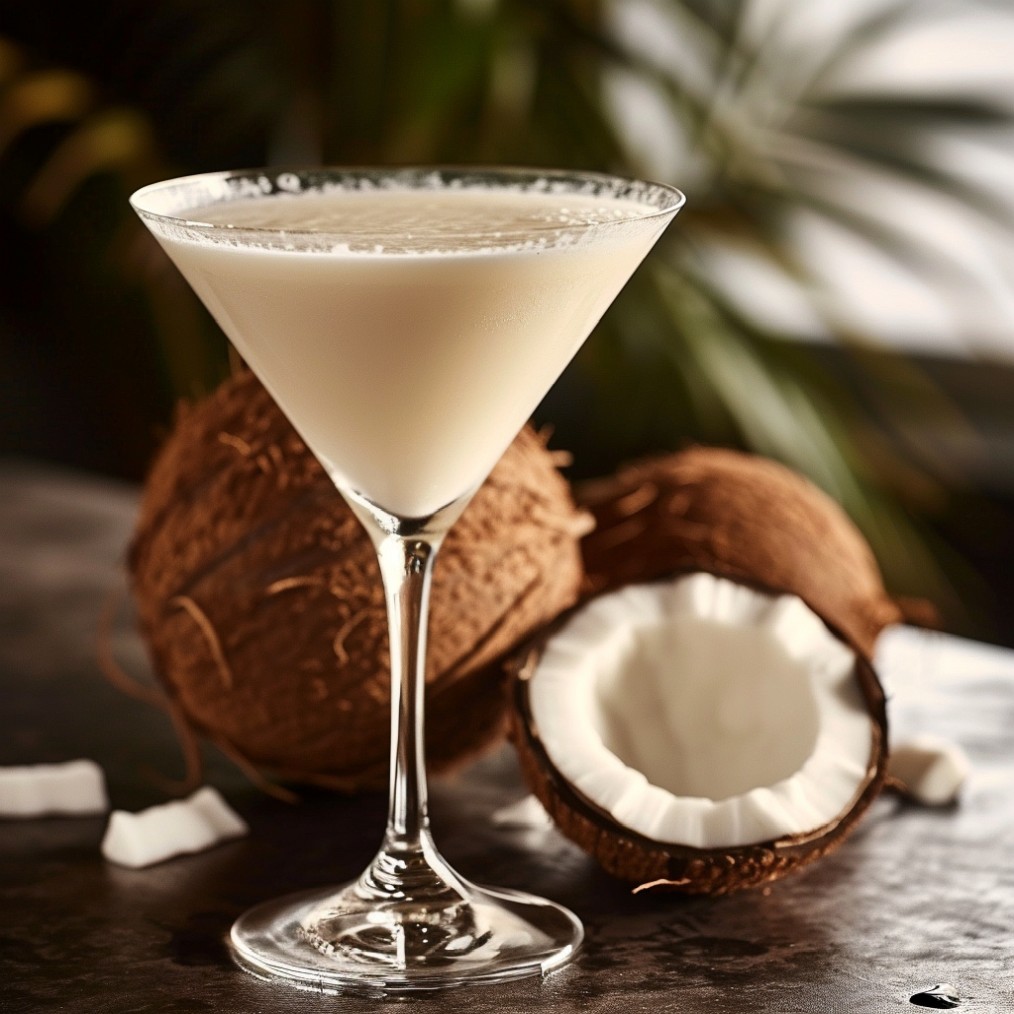 how to make a Coconut Martini recipe