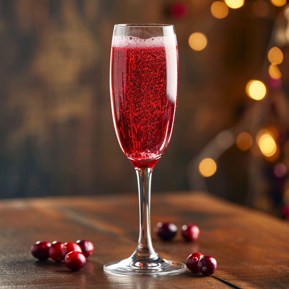 how to make a Cranberry Mimosa recipe