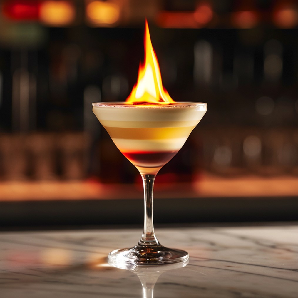 how to make a Flaming Lamborghini recipe