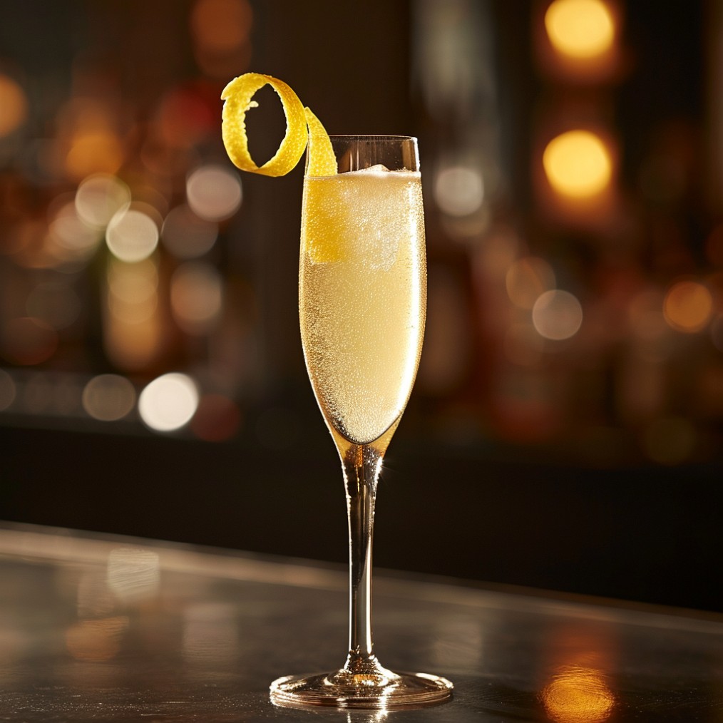 how to make a French 75 recipe