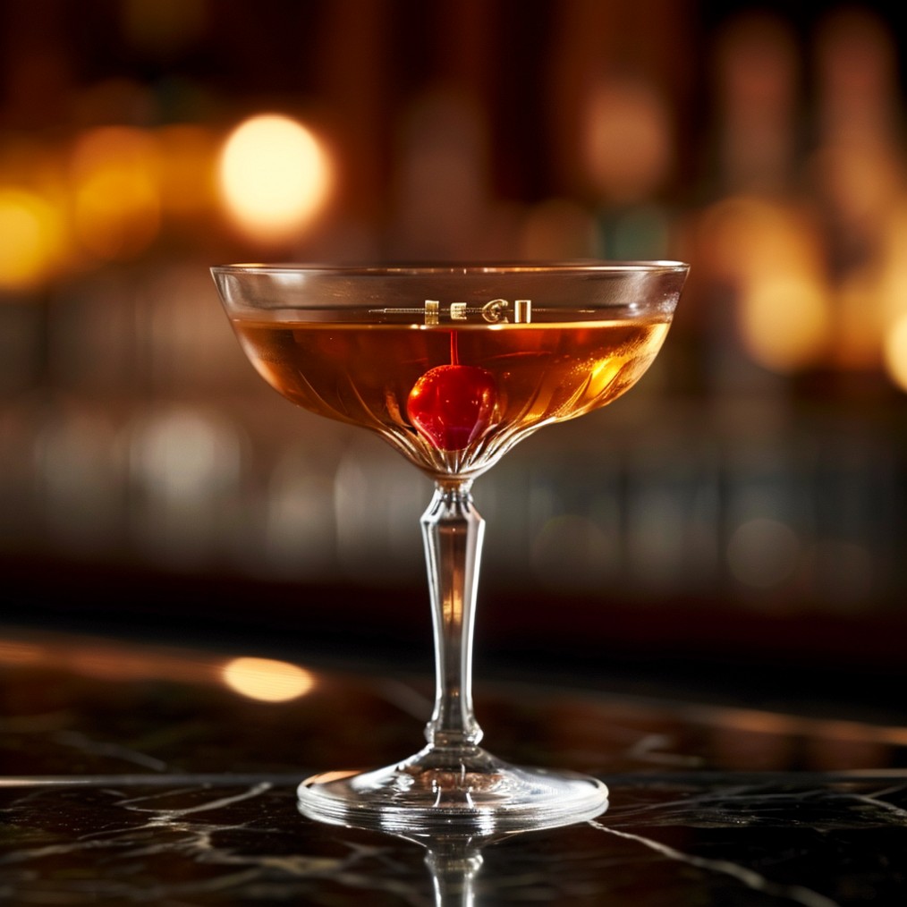 how to make a Ginger Manhattan recipe