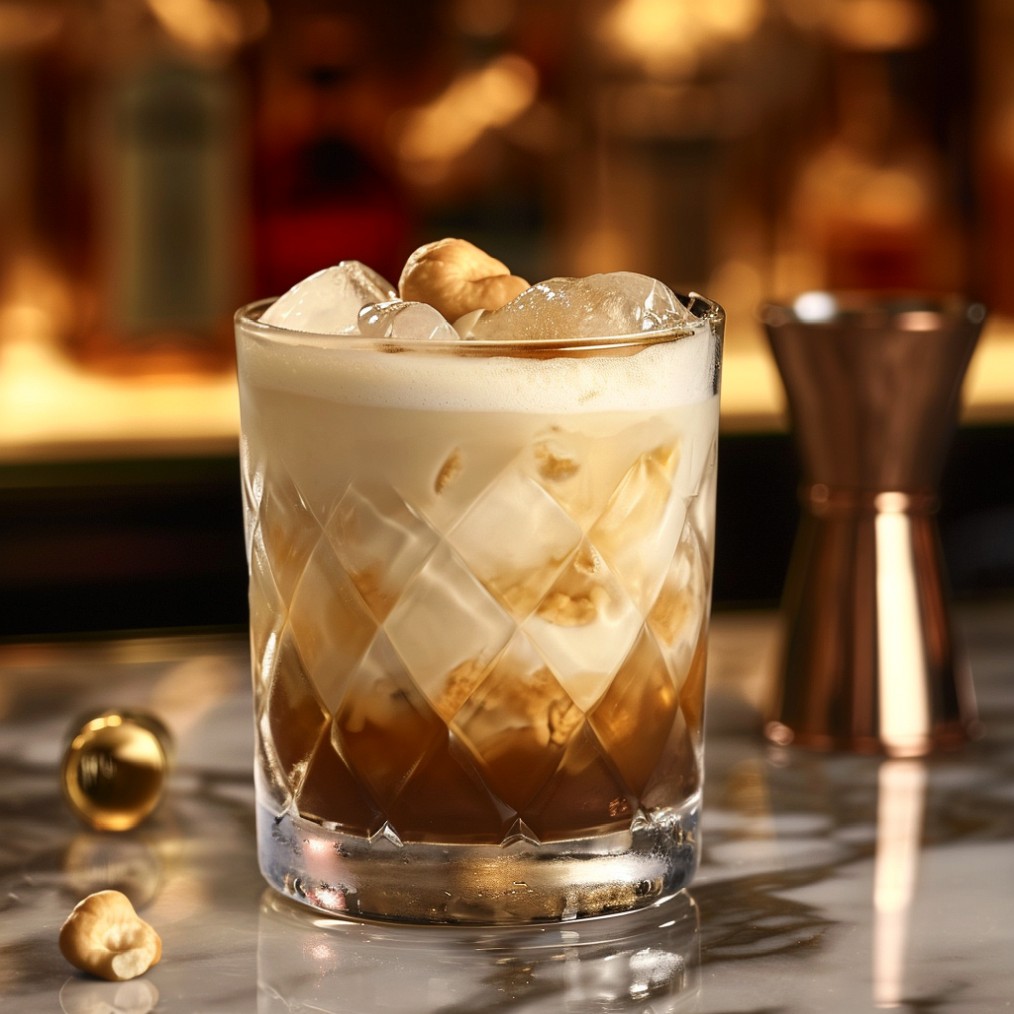 how to make a Hazelnut White Russian recipe