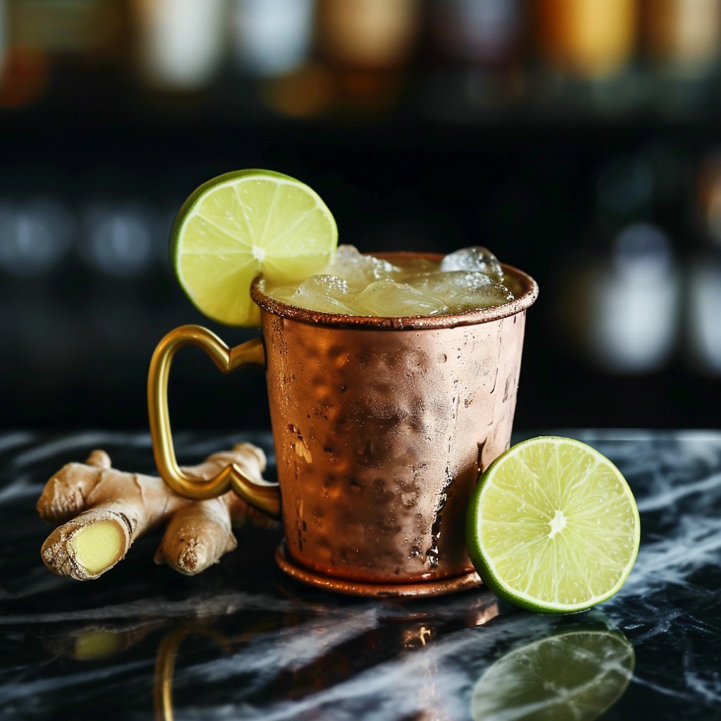 how to make a Honey Ginger Mule recipe