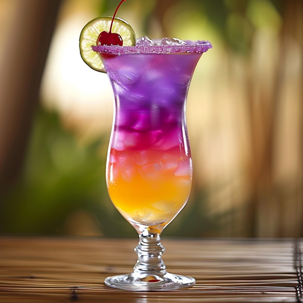 how to make a Jamaican Purple Rain recipe