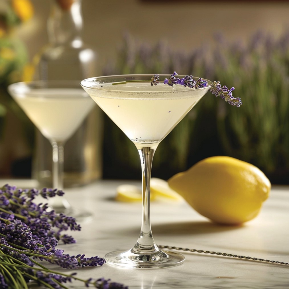 how to make a Lavender Martini recipe