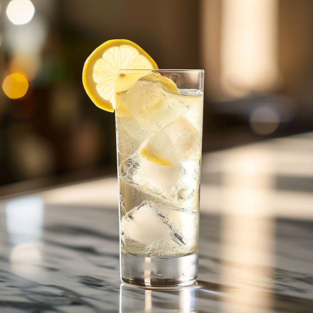 how to make a Lemon Gin and Tonic recipe