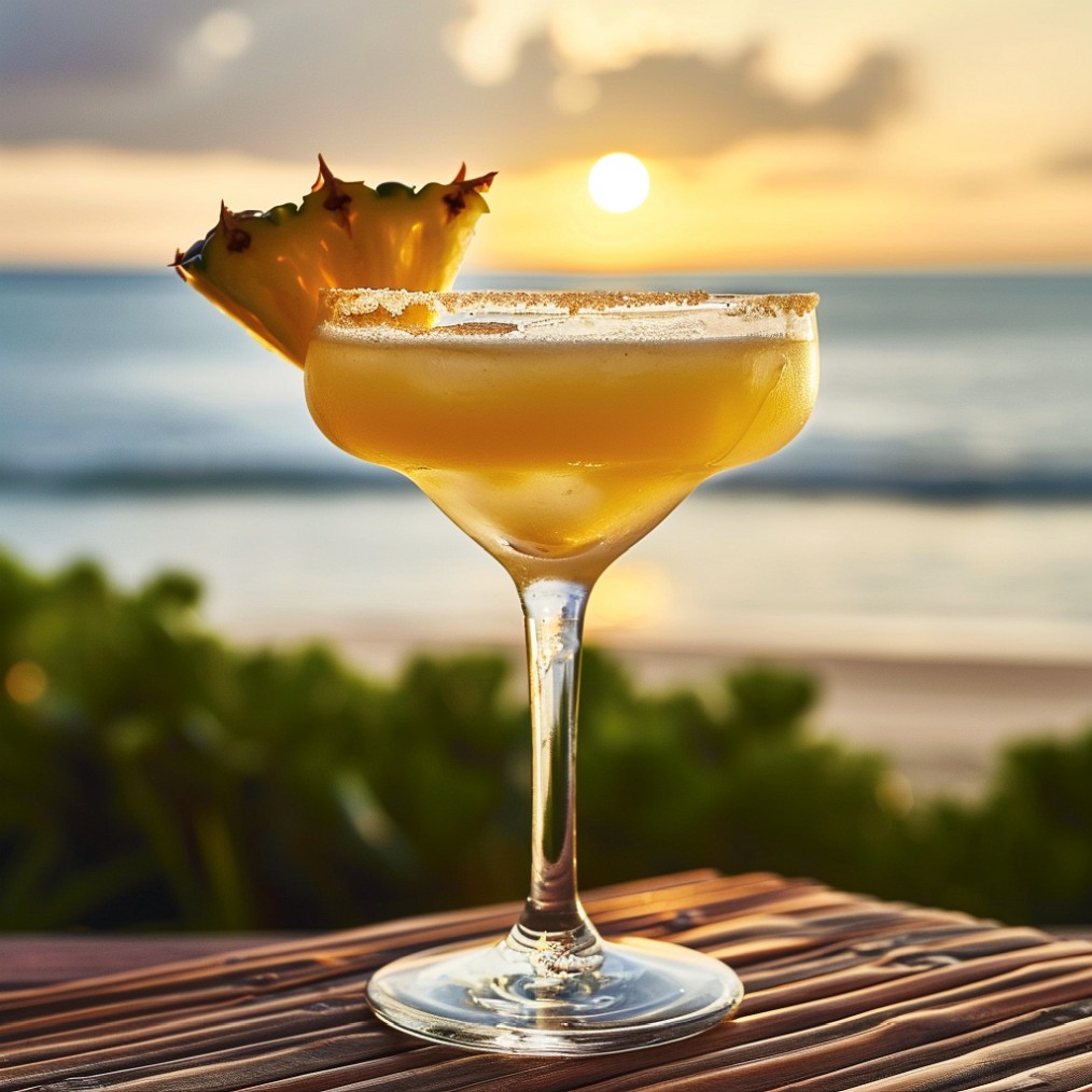 how to make a Malibu Pineapple Margarita recipe