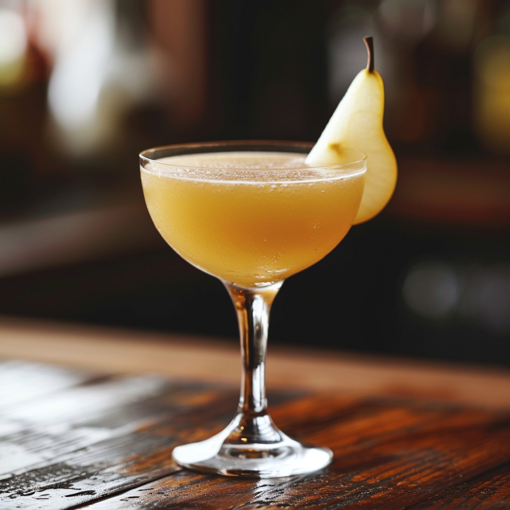 how to make a Pear Whiskey Sour recipe