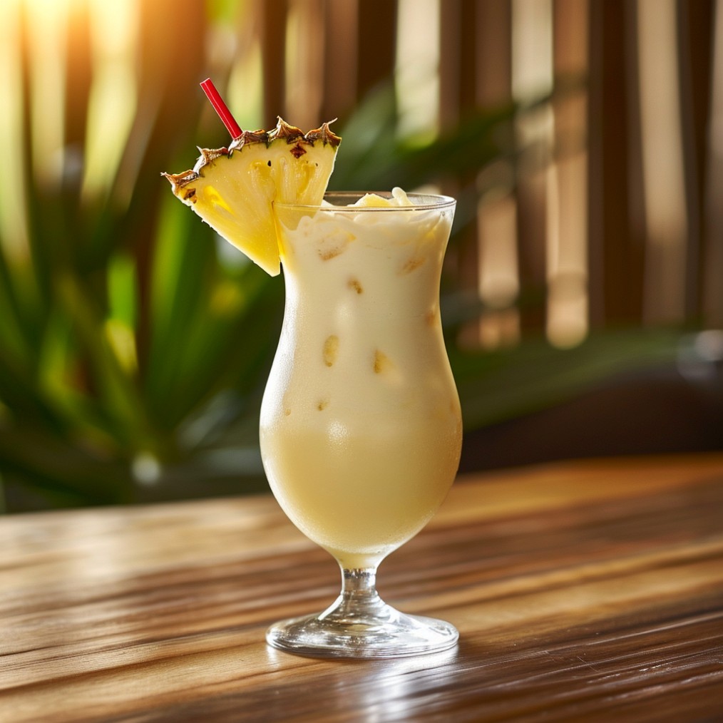 how to make a Pina Colada Mocktail recipe