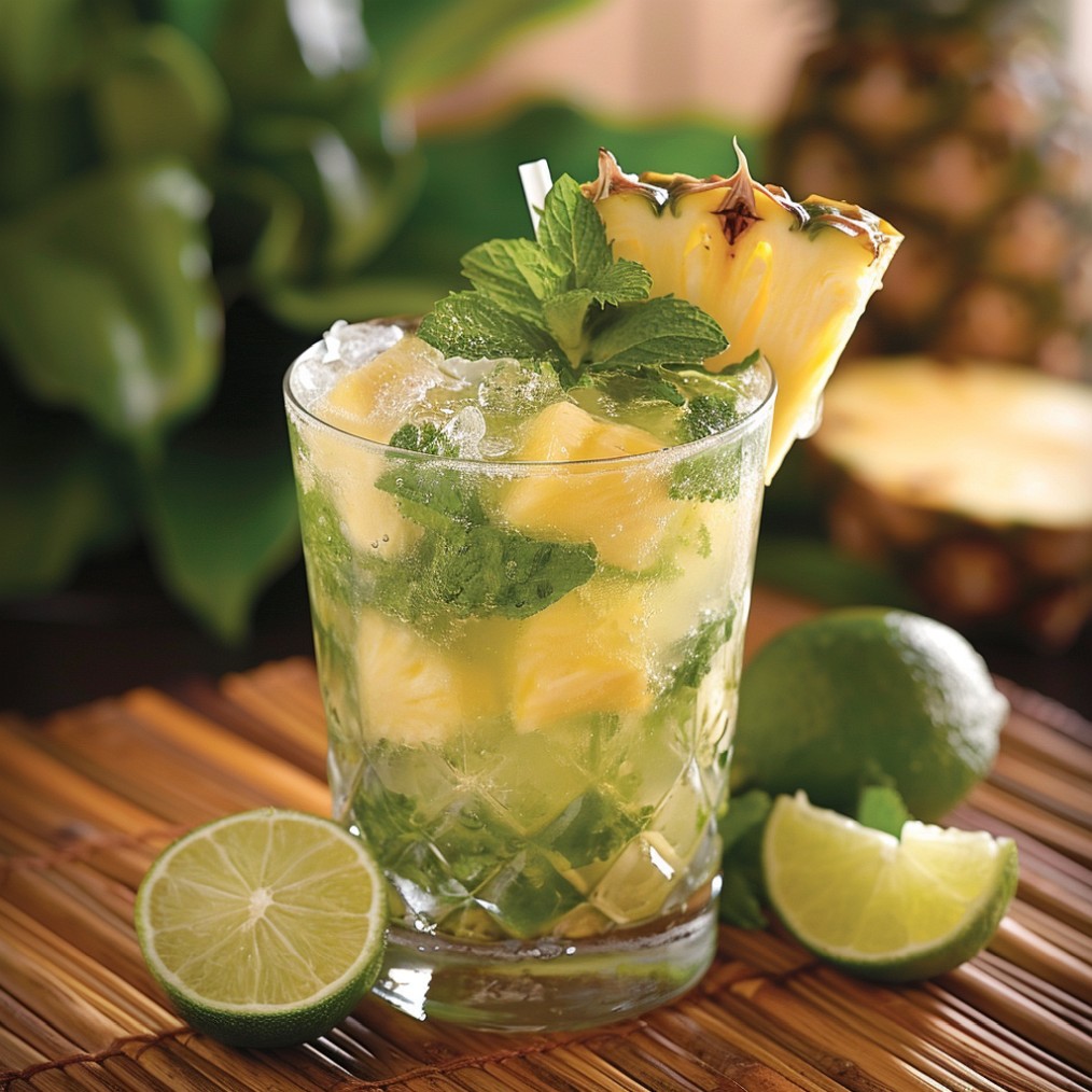 how to make a Pineapple Mojito recipe