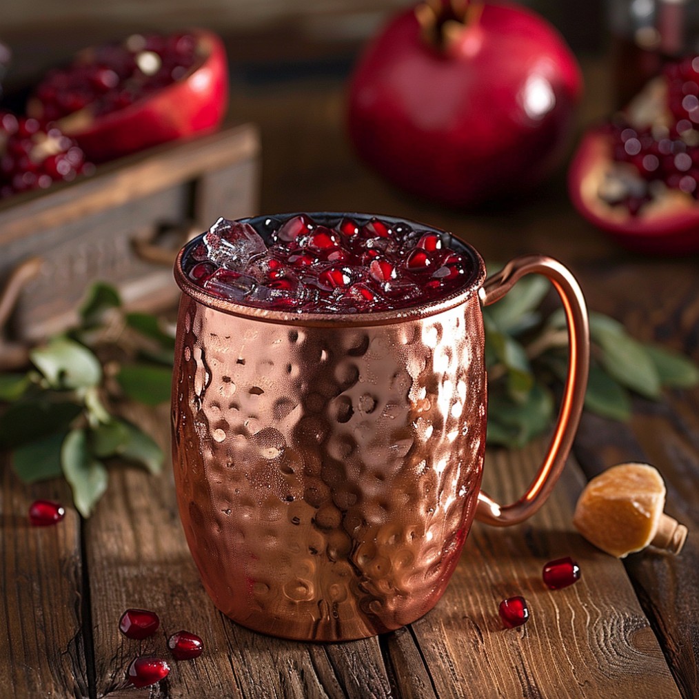 how to make a Pomegranate Mule recipe