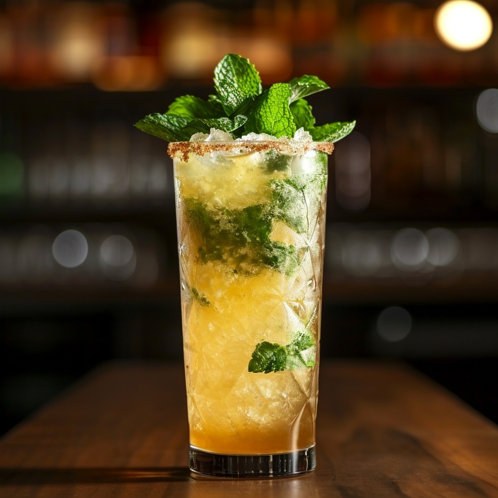 how to make a Queen's Park Swizzle recipe