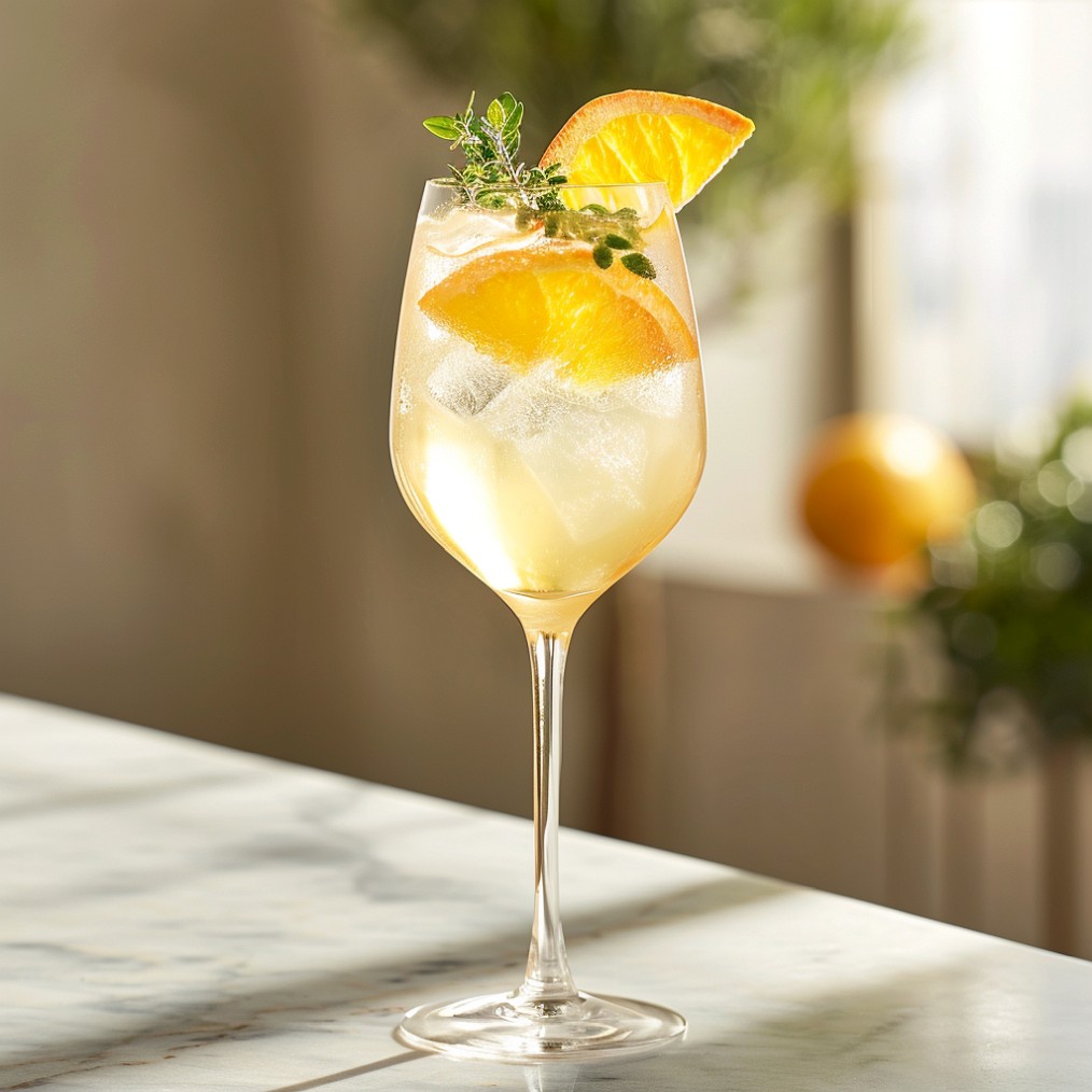 how to make a San Pellegrino Spritz recipe