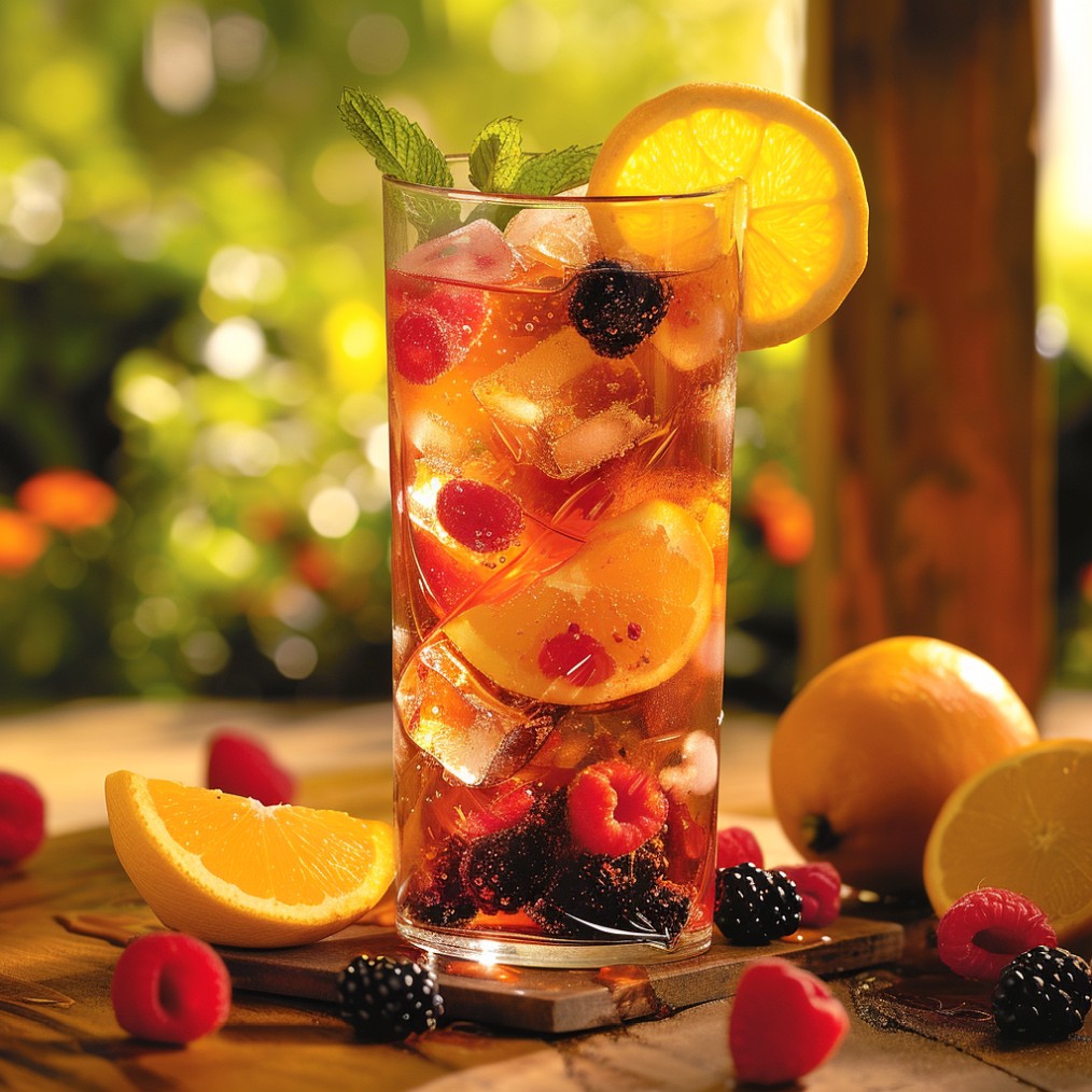 how to make a Sangria Mocktail recipe