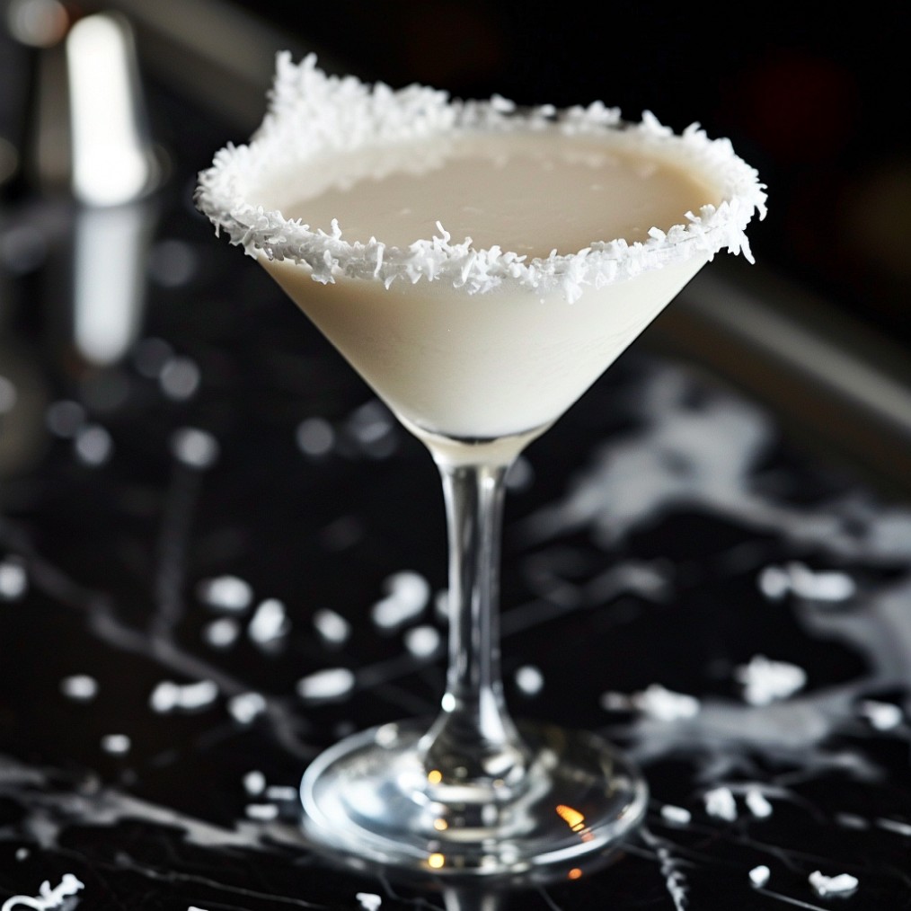 how to make a Snowtini recipe