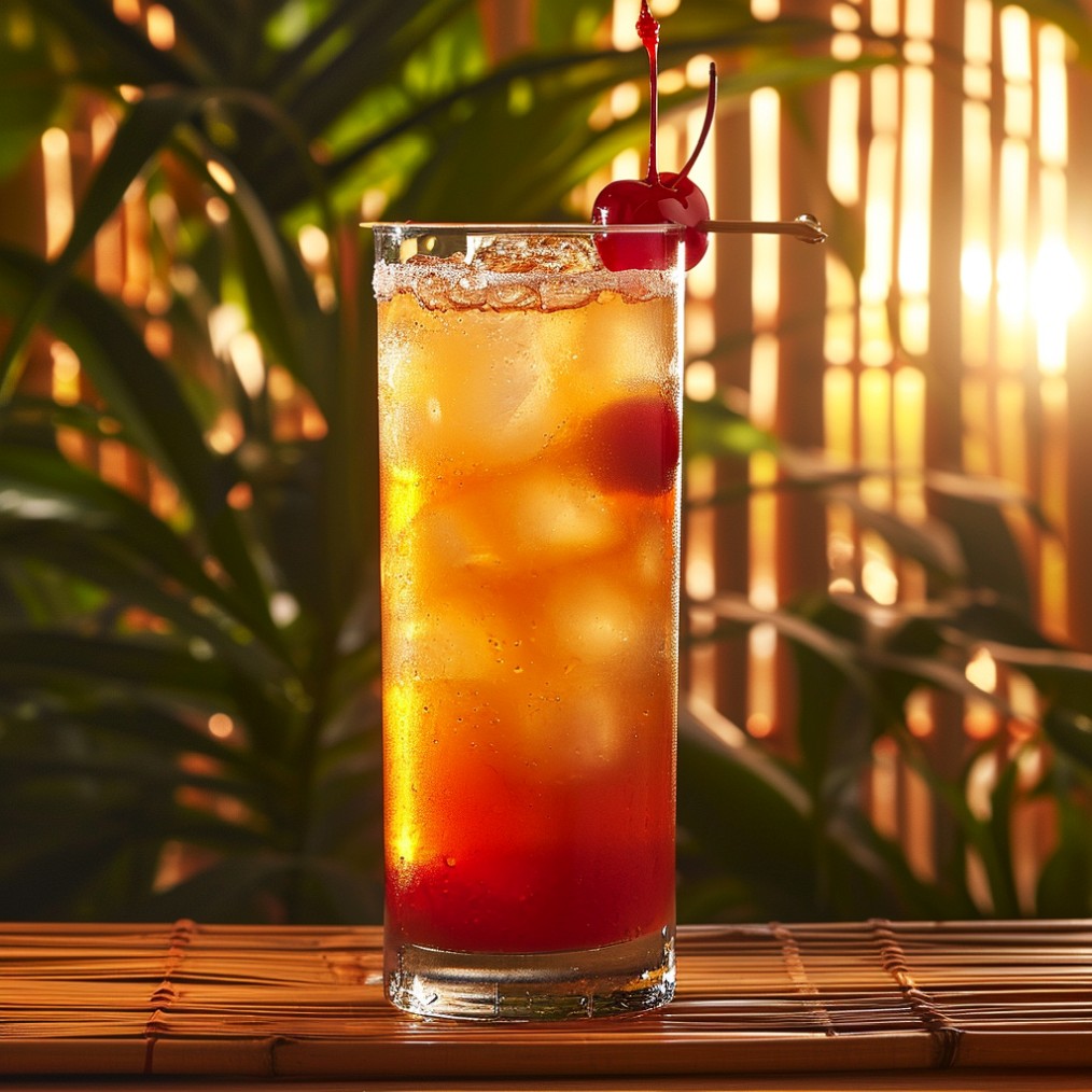 how to make a Tropical Cherry Rum recipe